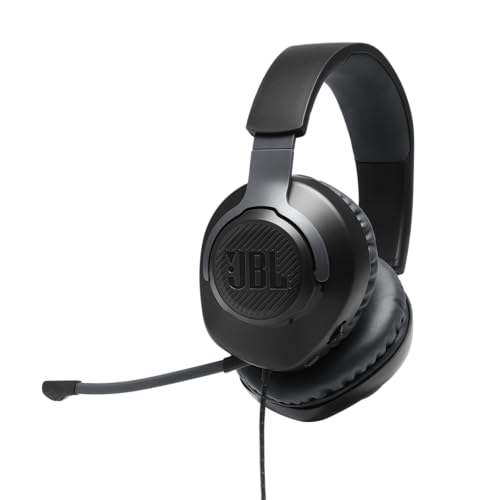 JBL Quantum 100 - Wired Over-Ear Gaming Headphones...
