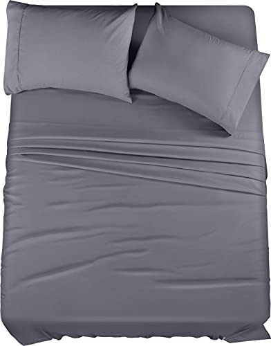 Utopia Bedding Queen Bed Sheets Set - 4...