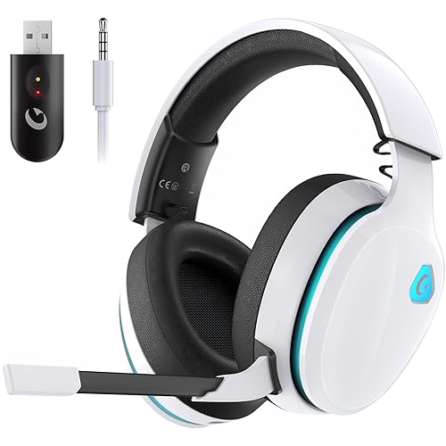 Gtheos 2.4GHz Wireless Gaming Headset for PS5, PS4...