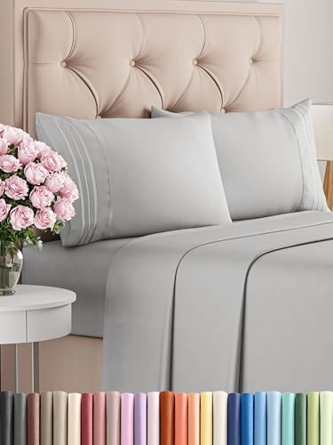 Queen Size 4 Piece Sheet Set - Comfy...