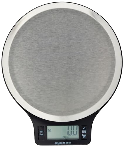 Amazon Basics Digital Kitchen Scale with LCD...