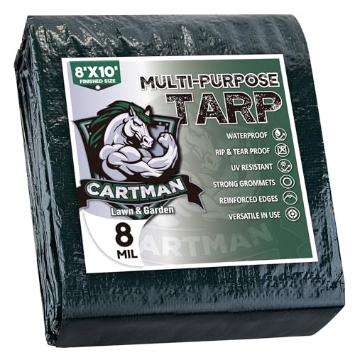 CARTMAN Finished Size 8x10 Feet Waterproof Green...