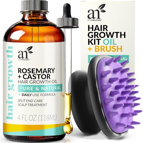 ArtNaturals Organic Rosemary & Castor Hair Growth...