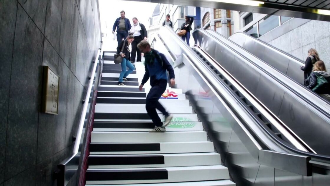 Volkswagen Piano Staircase