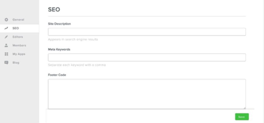 Weebly SEO