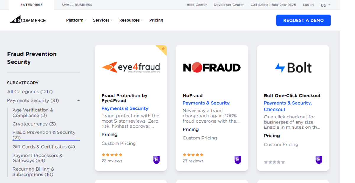 BigCommerce Fraud Protection