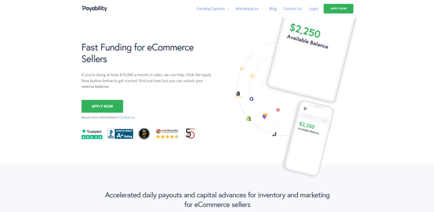 Payability Homepage
