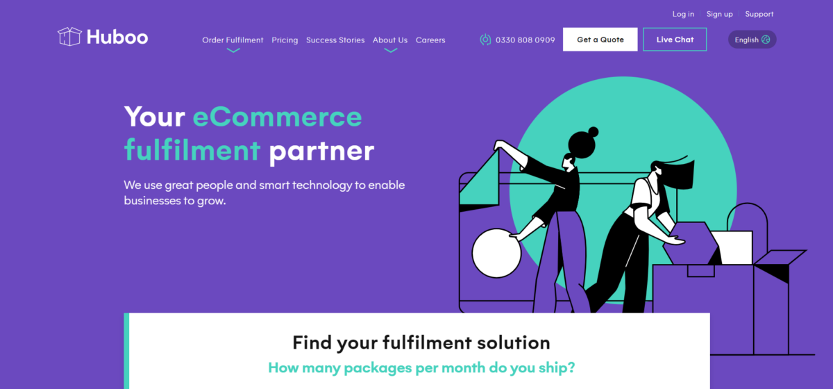 huboo fulfiment company