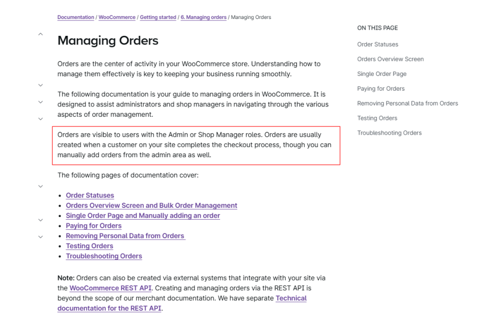 Managing Orders with WooCommerce