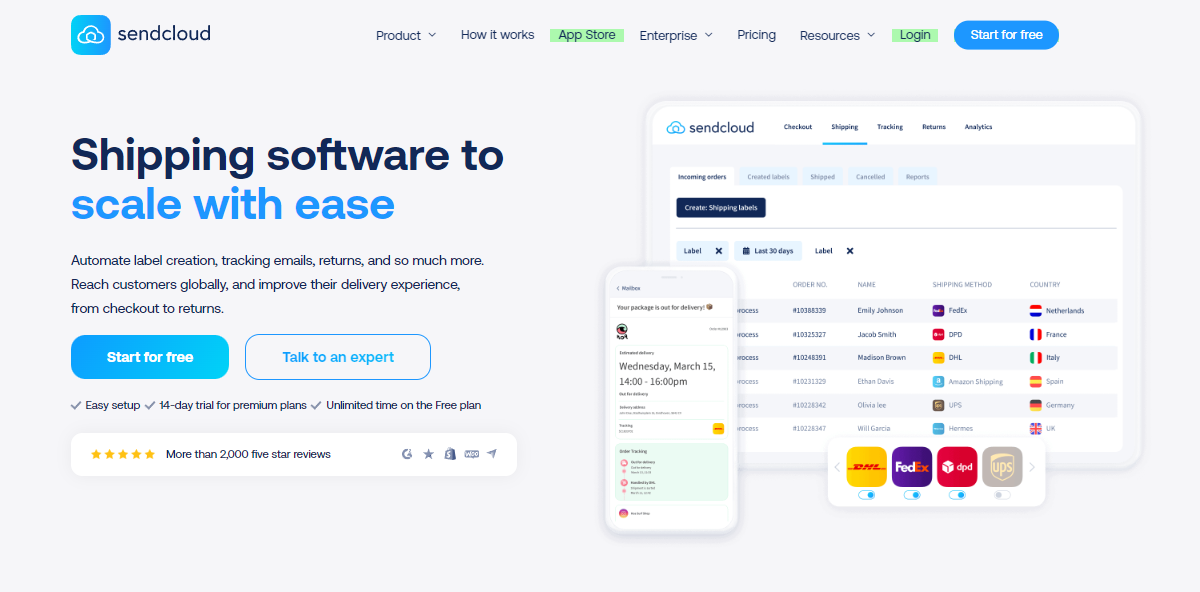 SendCloud Platform