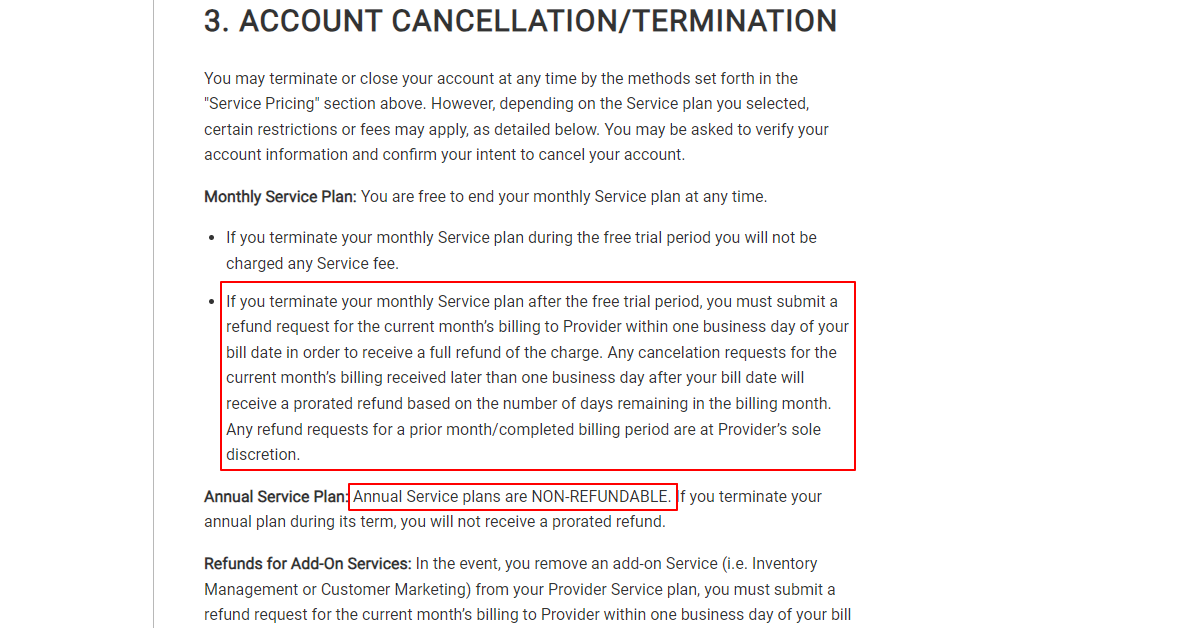 Shippingeasy refund policy