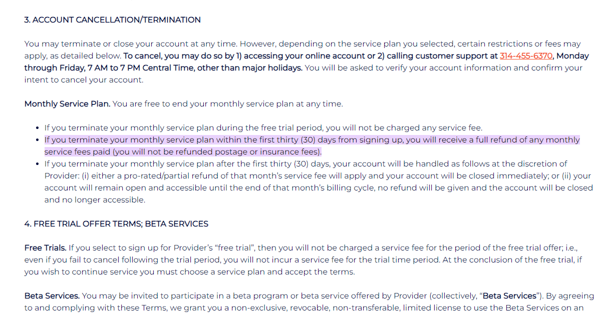 Shipworks Refund Policy Page 2024