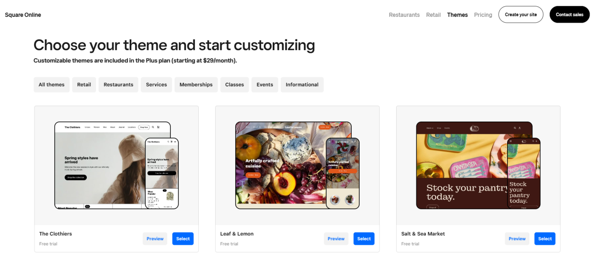 Customizable Themes